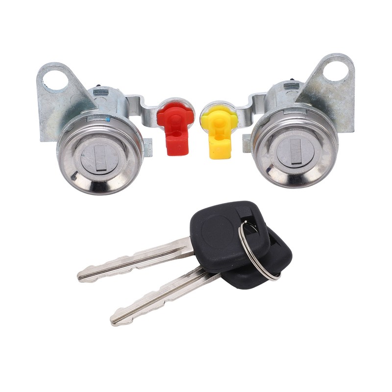 1 Pair Car Door Lock Cylinder with Keys 69052 12360
