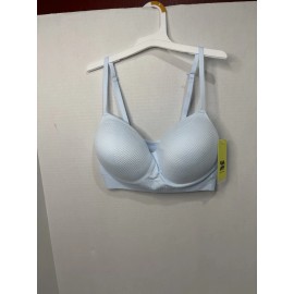 All In Motion Women's Medium Support Longline Sports Bra Sky Blue Small