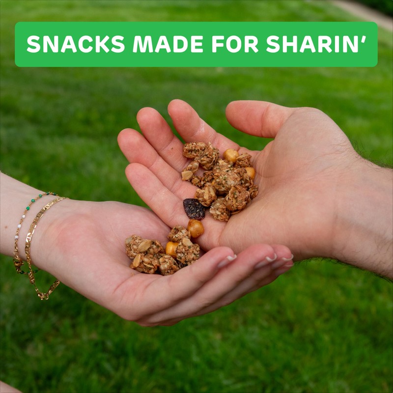 Absurd Snacks Chickpea & Granola Crunch Mix, Rosemary Sea Salt,