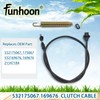 Funhoon Lawn Mower Clutch Cable 175067 for Craftsman LT1000 LT2000