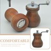 Cabilock Pepper Mill Hand Crank - Wooden Pepper Mill or