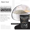 Nature's Secret Bentonite Clay Powder Organic for Clay Mask Detox,