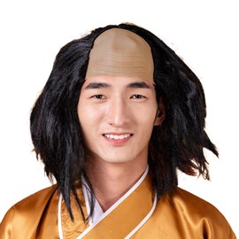 (RONGUI) Ochimusha Halloween Cosplay Wig, Dr. Vulture, Vulture, Wig, Funny, Bald