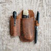 JJNUSA Multitool Leather Folding Pocket Leather Knife Sheath for 4"