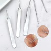 7 Piece Square Plug Tweezers, Tenless Precision Tweezers, Pore Care