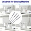 SUYUN WELL 60PCS Universal Sewing Machine Needles Heavy Duty HAX1