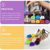 24 PCS Key Covers Flexible Key Caps 2.5 cm Key