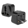 BoxWave Universal to Australian Outlet Plug Adapter - Black, Plug