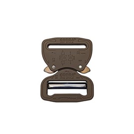 AUSTRIALPIN COBRA Pro Style Quick Release Belt Bag Luggage Backpack Adjustable Buckle (38mm (1.5"), Coyote Brown)