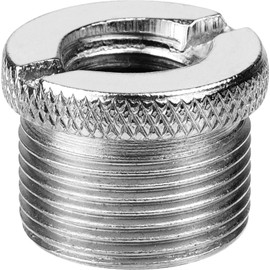 Anwenk Mic Stand Adapter 5/8 to 3/8 Adapter Male to Female Mic Screw Adapter Microphone Stand Adapter Compatible with Blue Yeti/Blue Snowball/Blue Yeti XTripod Stand Mic Microphone Stand Mount