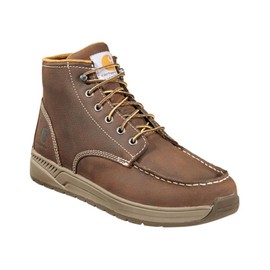 Carhartt Men's CMX4023 Lightweight Casual Wedge, 4" Soft Moc Toe Brown, 9 W US