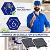 2 Pieces Fridge Freezer Activated Carbon Filter with Original Code