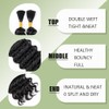 Deep Wave Bulk hair for Braiding Wet and Wavy Micro