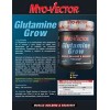 Myo-vector Glutamine Grow Sabor Mango De 600g