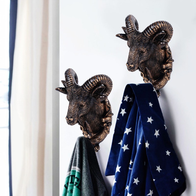 Cute Animal shape Wall Hanging Hook Coat Hat Clothes Rack