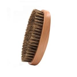 Beard Brush For Men With First Cut Boar Bristles. With Firm Bristles To Tame and Soften Your Facial Hair