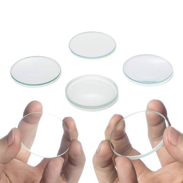 Amlong Crystal Premium Optical Glass Double Convex and Concave Lens