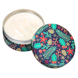 FESTIVE FOREST Steam Cream, Whole Body Moisturizing Cream, 2.6 oz (75 g), Made in Japan, STEAMCREAM Moisturizing Cream for Whole Body Use, Face Cream, Hand Cream, Oatmeal, Natural Essential Oils,