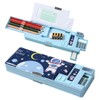 PORUPAEL Pop Up Multifunction Pencil Case, Compartment Pencil Case Cute