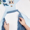 BENECREAT 30Pcs White Cardboard Shirt Inserts, 33x25.3cm Folding Forms Clothes