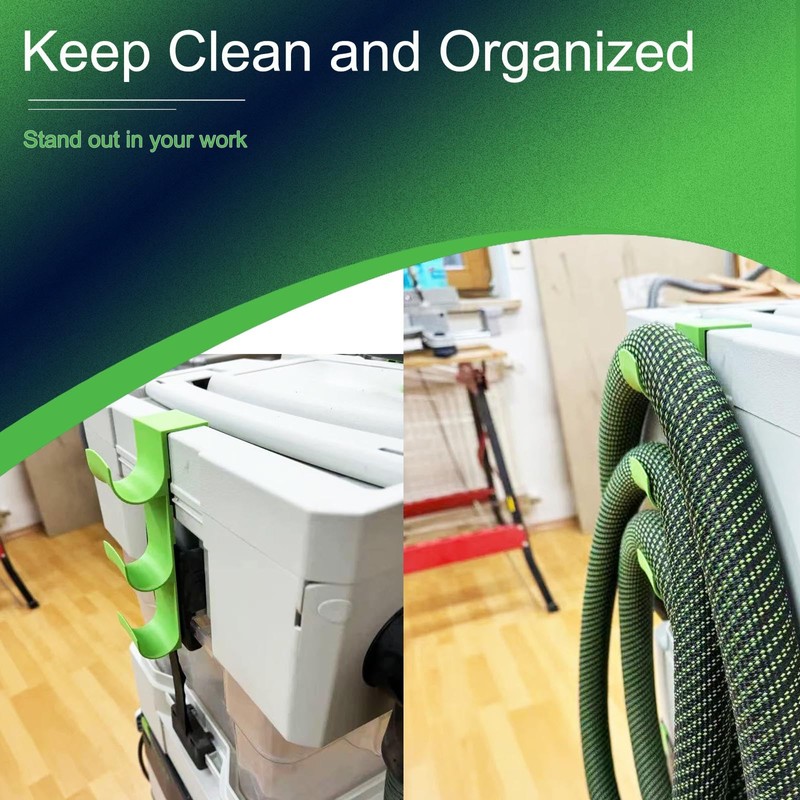 Dust Extractor Hose Holder - Compatible with Festool Cyclone Dust