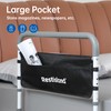 Dual Bed Side Hand Rail, Bed Assist Rail Adjustable Medical