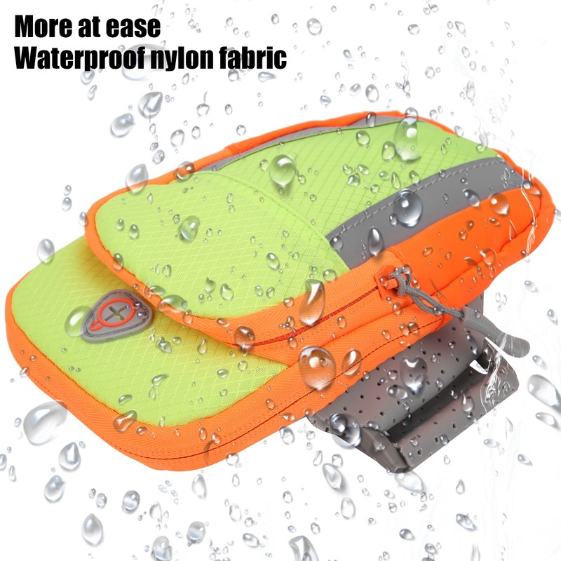 Nylon Mobile Phone Arm Bag Multipocket Men and Women for