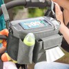 Stroller Organizer with Cup Holder, Stroller Caddy Organizer with Cup