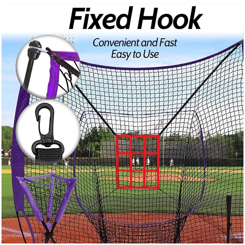 Adjustable Strike Zone Target for Baseball Net and Softball Net,