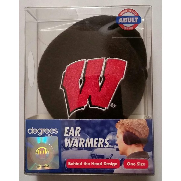 G&S Originals Wisconsin Badgers Fleece Ear Warmers