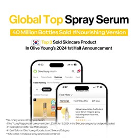 d'alba Piedmont d'alba Piedmont Italian White Truffle First Aromatic Spray Serum, Fragrant VEGAN Glowy Antioxidant Face Mist, Deep Hydration Skin Firmness, Korean Skin Care (4.05 fl.oz)