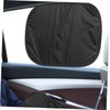 GANAZONO 4Pcs Car Side Window Sunshade Curtains UV Blocking Privacy
