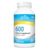 21st Century Suplemento de calcio, 600 mg, 400 unidades