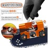 Chainsaw Sharpener Jig, Upgraded Chain Saw Sharpener Tool, Hand Crank