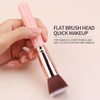 2 x make-up brushes, foundation brush, make-up brush, cosmetic brush,