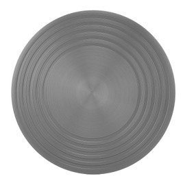 fannay Reductor de Difusor de Calor, Diseño de Rosca de Difusor de Estufa de Gas Antideslizante de Aleación de Aluminio de Pulido Fino Redondo Antideslizante para Cocina (24cm)
