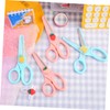 COHEALI 2sets Sturdy Craft Scissors Safe Student Scissors Paper Cutting