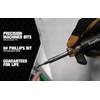 Southwire 65028840 SD6N1P 6-in-1 Screwdriver, Includes 5/16 nut Drivers, 1