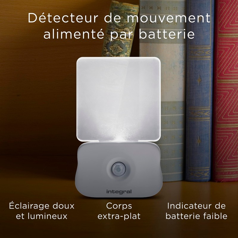 Integral LED Motion Sensor Night Light, Night Light Socket with