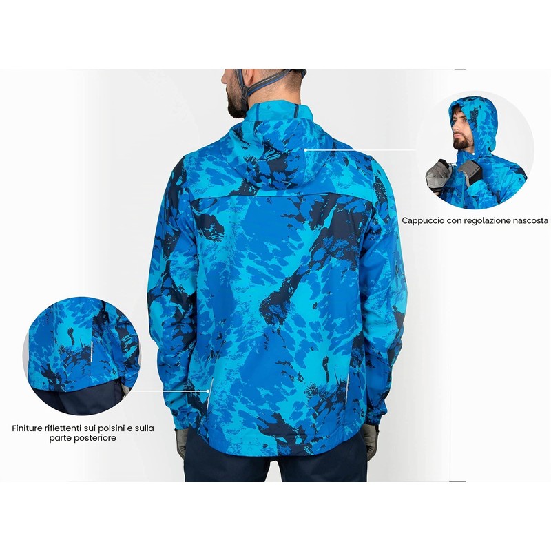 ENDURA Men's Hummvee Windshell Jacket, Giacca da ciclismo, Black, XL