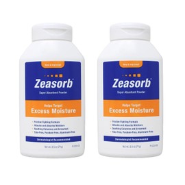 Zeasorb Excess Moisture 2.5 Oz (Pack of 2)