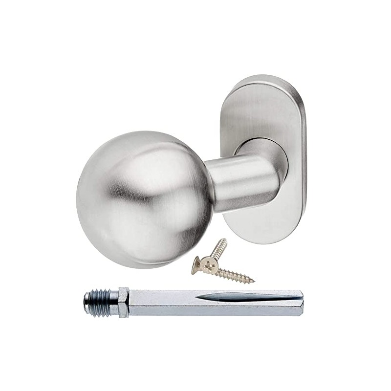 Hardware Store Door Knob 100% Stainless Steel Oval