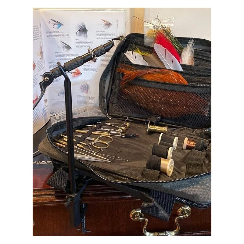 ZEPHYR FLY TYING TOOLS AND MATERIAL BAG CARRYING BAG