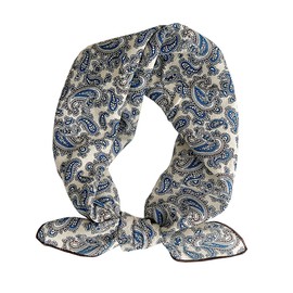 Pemilosci Cotton-Blend Bandana, Head Scarf, Headband, Head wrap, Hair Neck Scarf for Women 22 x 22 inch - FCS005