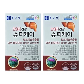 Chong Kun Dang Liver Health Super Care 600mg x 30 Capsules 2 Boxes () / 종근당 간건강 슈퍼케어 600mg x 30캡슐 2박스 ()