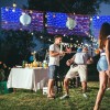 PUHONG (New) American Flag Lights, 420 LED USA Flag Net