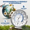 MAVORI Analog Hygrometer – Thermometer Hygrometer for Indoor – Premium