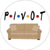Pivot Sofa - 3 Pack Circle Stickers 3" x 3"