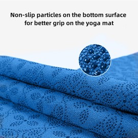 Oaygat Yoga Towel Sweat Absorbent Non-slip Yoga Towel Quick-drying Yoga Mat Hot Yoga Mat Cloth Breathable Yoga Mat Towel with Mesh Carrying Bag for Bikram, Pilates, Gym Workout
