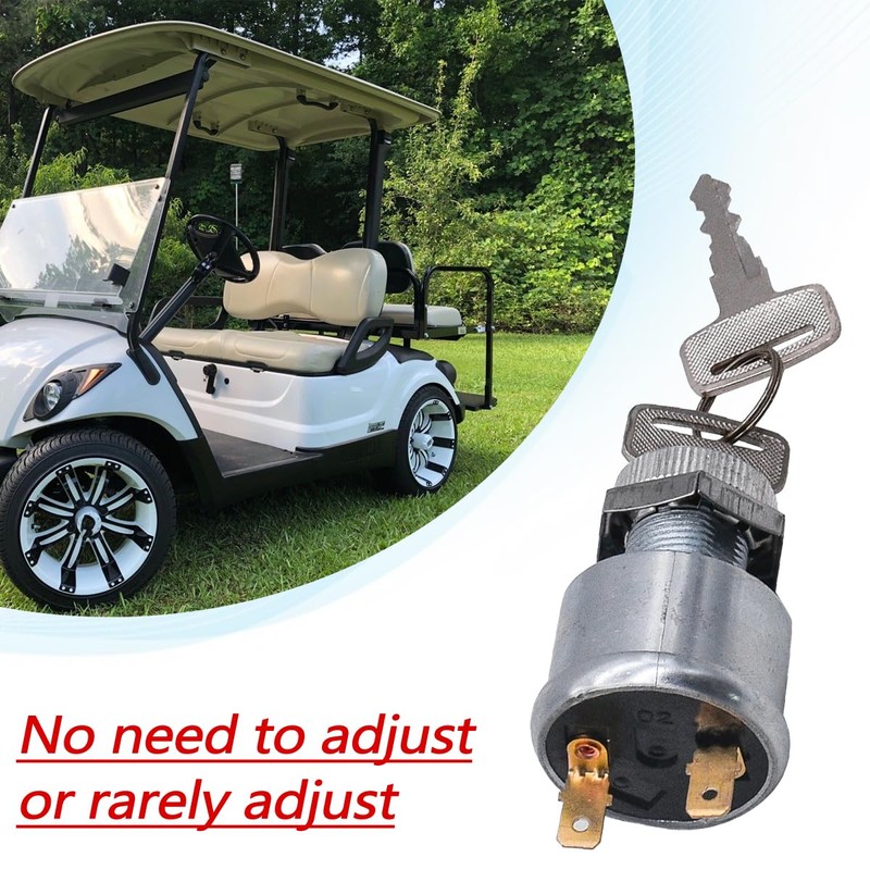 JDLLONG 17421G1 Ignition Switch for EZGO Golf Cart 1981-Up 2